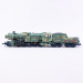 Train militaire BR 42 1701 + 3 voitures "transport de troupes" DRB, Ep II - LILIPUT 130002 - HO 1/87