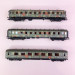 Train militaire BR 42 1701 + 3 voitures "transport de troupes" DRB, Ep II - LILIPUT 130002 - HO 1/87