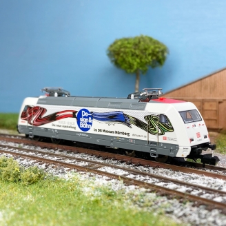 Locomotive électrique BR 101 003-2 "Design & Bahn" DB , Ep VI digital son - MINITRIX 16087 - N 1/160