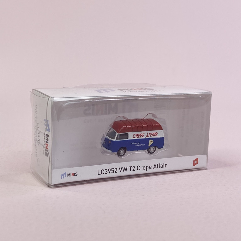 Volkswagen Combi Bay Window T2 "Crepe Affaire" - MINIS LC3952 - N 1/160