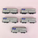 5 wagons trémies Fals "Kalksteen" NS, Ep V- MARKLIN 46268 - HO 1/87