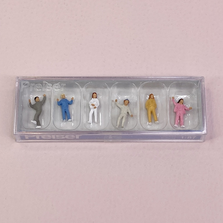 Enfants (x6) - PREISER 14139 - HO 1/87