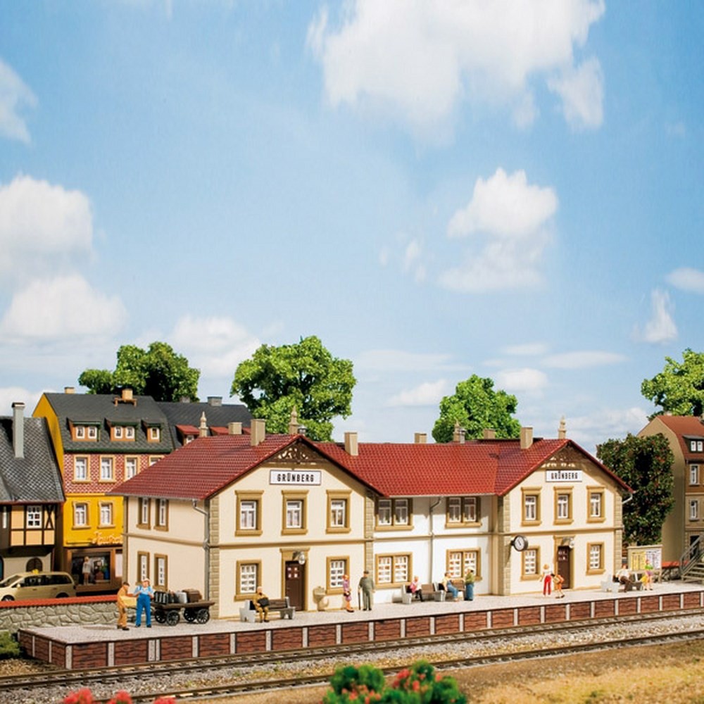 Auhagen - 11400 - Modélisme Ferroviaire - Bâtiment - Dépôt Des
