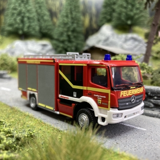 Camion de Pompiers Schlingmann Varus - RIETZE 72936 - HO 1/87