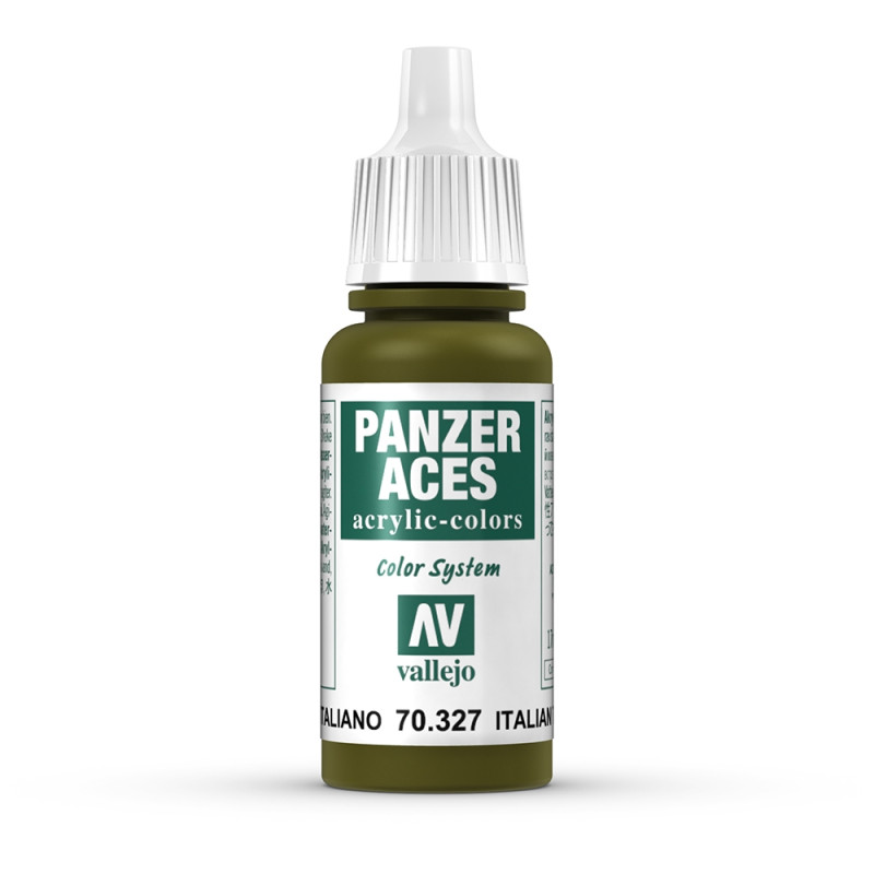 Peinture Acrylique, 17ml, Panzer Aces E.C. Italien - VALLEJO 70327