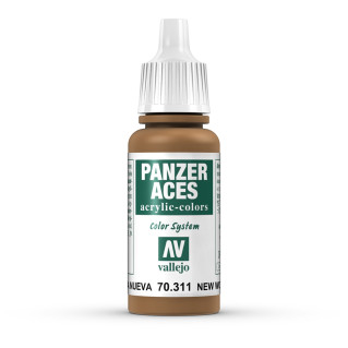 Peinture Acrylique, 17ml, Panzer Aces Bois Neuf - VALLEJO 70311