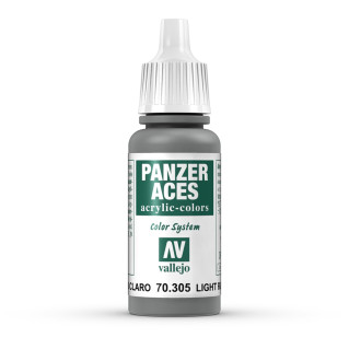 Peinture Acrylique, 17ml, Panzer Aces Caoutchouc Clair - VALLEJO 70305