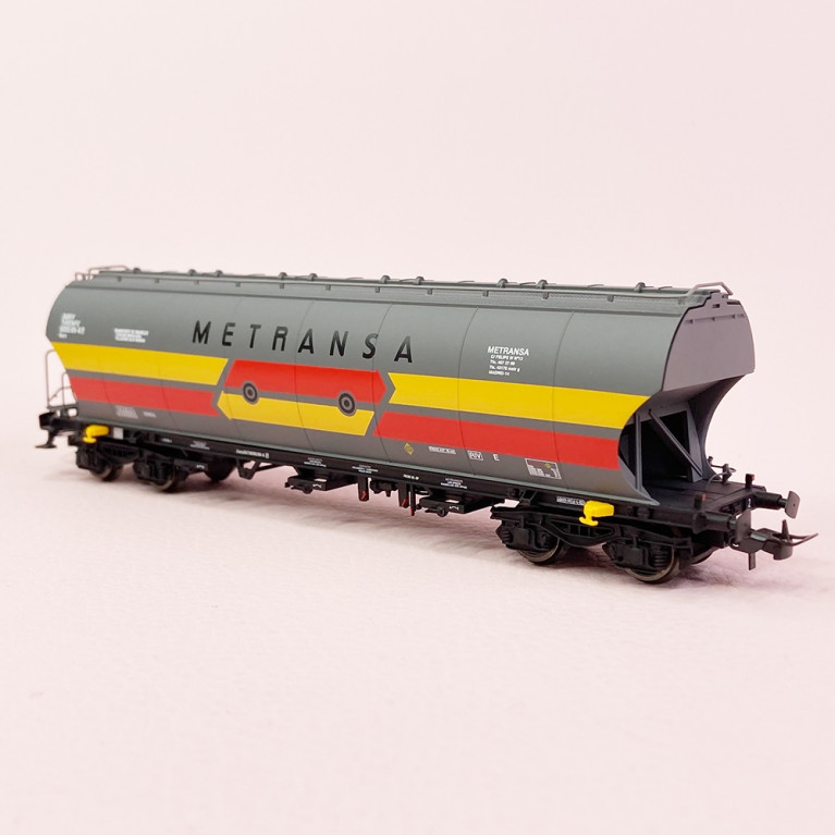 Wagon trémie "Metransa" Renfe, Ep IV - ELECTROTREN HE6048 - HO 1/87