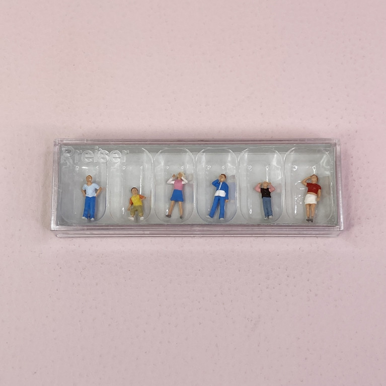 Enfants (x6) - PREISER 10556 - HO 1/87