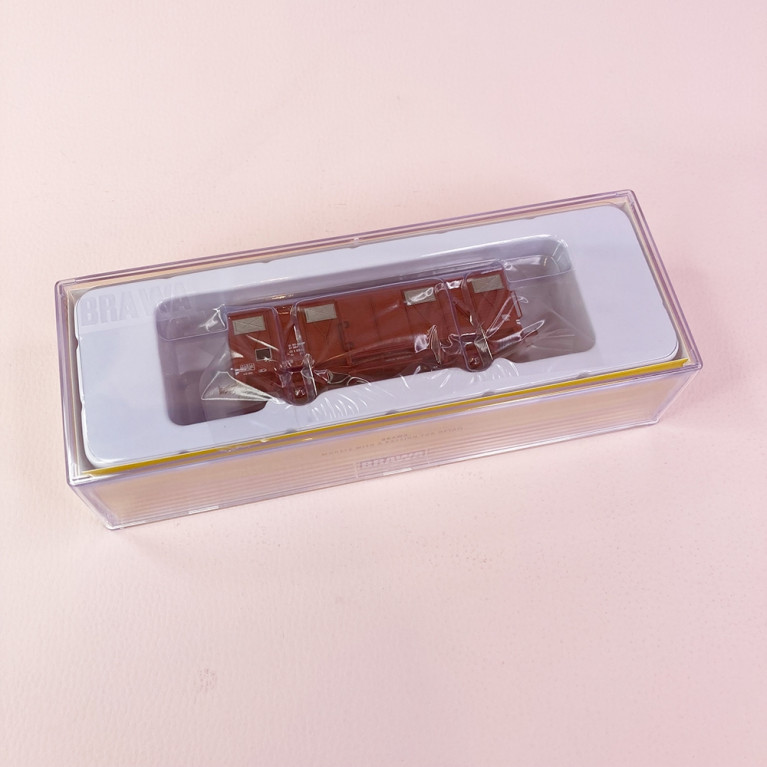Wagon couvert 2 essieux type GS, "Europ", Sncf, Ep IV - BRAWA 50110 - HO 1/87