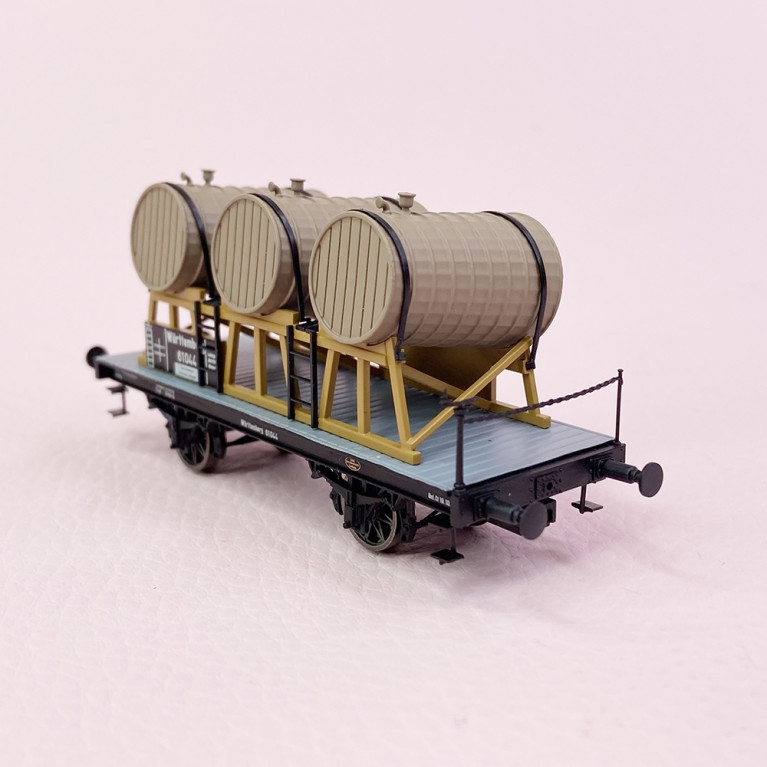 Wagon transport de latrine "boue", KWSte, Ep I - BRAWA 47723 - HO 1/87