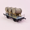 Wagon transport de latrine "boue", KWSte, Ep I - BRAWA 47723 - HO 1/87
