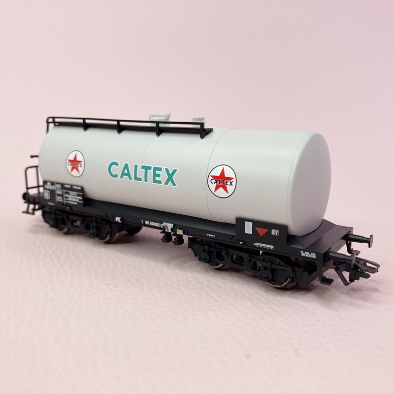Wagon citerne à bogies "Caltex" NS, Ep III - MARKLIN 46537 - HO 1/87