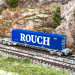 Wagon porte conteneur "Rouch" Sncf, Ep VI - ARNOLD HN6531 - N 1/160