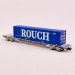 Wagon porte conteneur "Rouch" Sncf, Ep VI - ARNOLD HN6531 - N 1/160