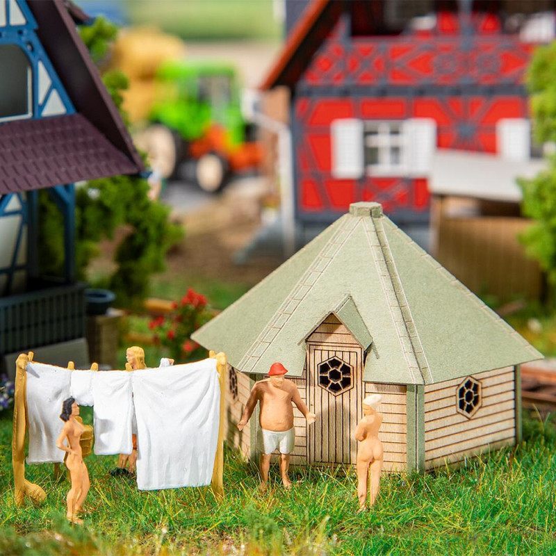 Kit Chalets Pour Jardin D'ouvriers Noch 66803 - Découpe Laser - Échelle HO (1:87) - Neuf