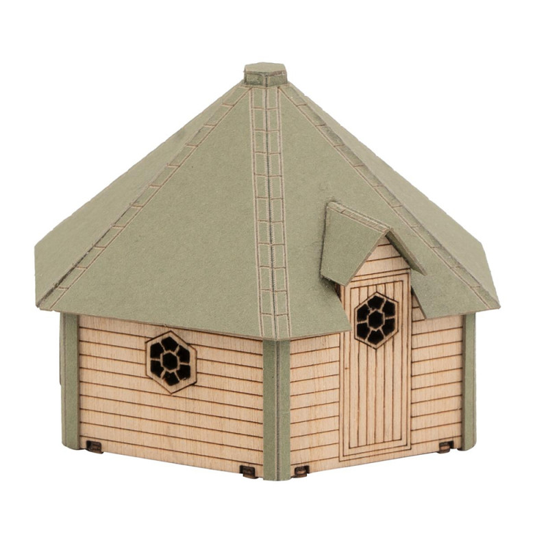 Sauna de jardin Laser Cut - Faller 180310 - HO 1/87
