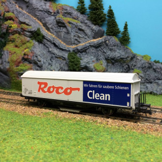 Wagon nettoyeur rococlean-HO-1/87-ROCO 46400