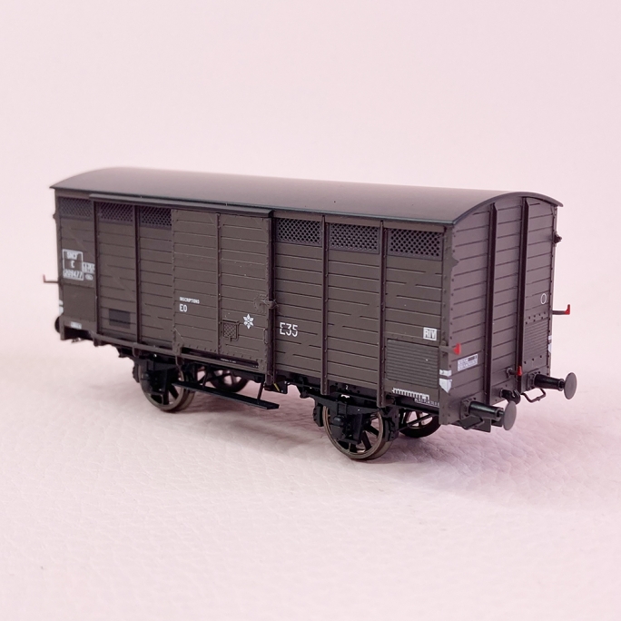 Wagon couvert primeur ex-PLM 10T, Sncf, Ep IIIb - REE WB748 - HO 1/87