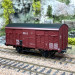 Wagon couvert primeur rouge Sideros PLM 20T, Ep II - REE WB736 - HO 1/87