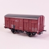 Wagon couvert primeur rouge Sideros PLM 20T, Ep II - REE WB736 - HO 1/87