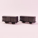 2 wagons couverts primeur ex-10T PLM type 2, Sncf, Ep IIIa - REE WB745 - HO 1/87