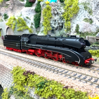 Locomotive à vapeur BR 10 002, DB, Ep III, digital son + fumée 3R - ROCO 78191 - HO 1/87