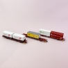 Convoi locomotive EL16 "CargotNet" + 3 wagons porte conteneurs NSB , Ep VI - ROCO 61486 - HO 1/87