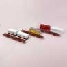 Convoi locomotive EL16 "CargotNet" + 3 wagons porte conteneurs NSB , Ep VI - ROCO 61486 - HO 1/87