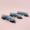 3 wagons citerne à bogies "MAD",  Ep VI - ARNOLD HN6600 - N 1/160