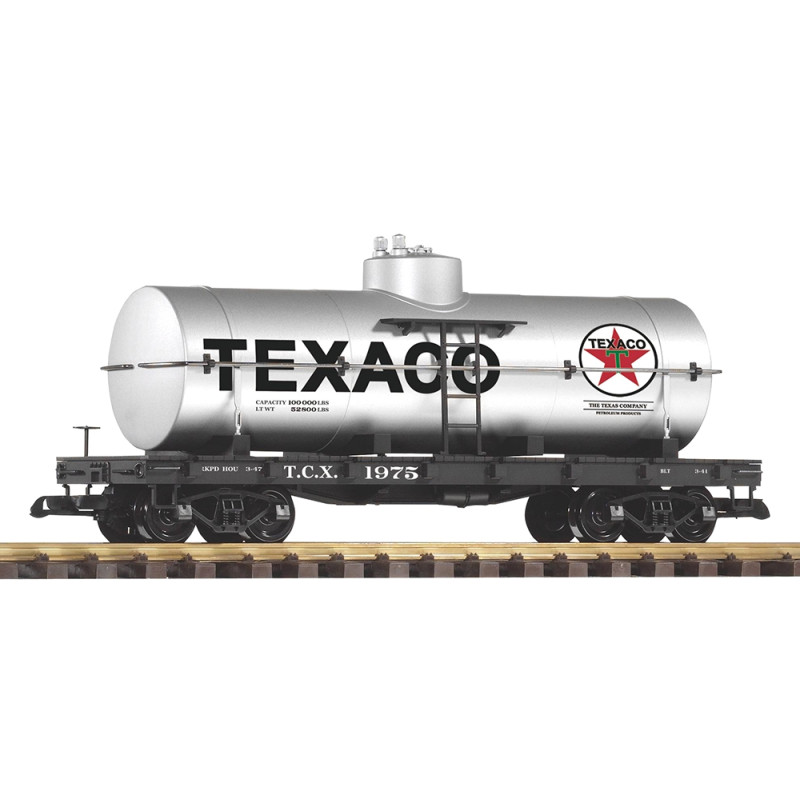 Wagon citerne T.C.X. 1975 "Texaco" US, - PIKO 38781 - G 1/22.5