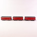 3 wagons trémies Fals 176 Cargo "chargé charbon" DB AG,  Ep V - MARKLIN 46239 - HO 1/87