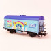 Wagon 2 essieux frigorifique  "PEZ", Start up,  Ep VI - MARKLIN 44219 - HO 1/87