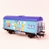 Wagon 2 essieux frigorifique  "PEZ", Start up,  Ep VI - MARKLIN 44219 - HO 1/87