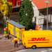 Stations de consignes / Casiers pour colis "DHL" (x2) - FALLER 180281 - HO 1/87