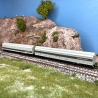 2 wagons parois coulissantes "RailAdventure", Ep VI - ARNOLD HN6601 - N 1/160