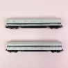 2 wagons parois coulissantes "RailAdventure", Ep VI - ARNOLD HN6601 - N 1/160