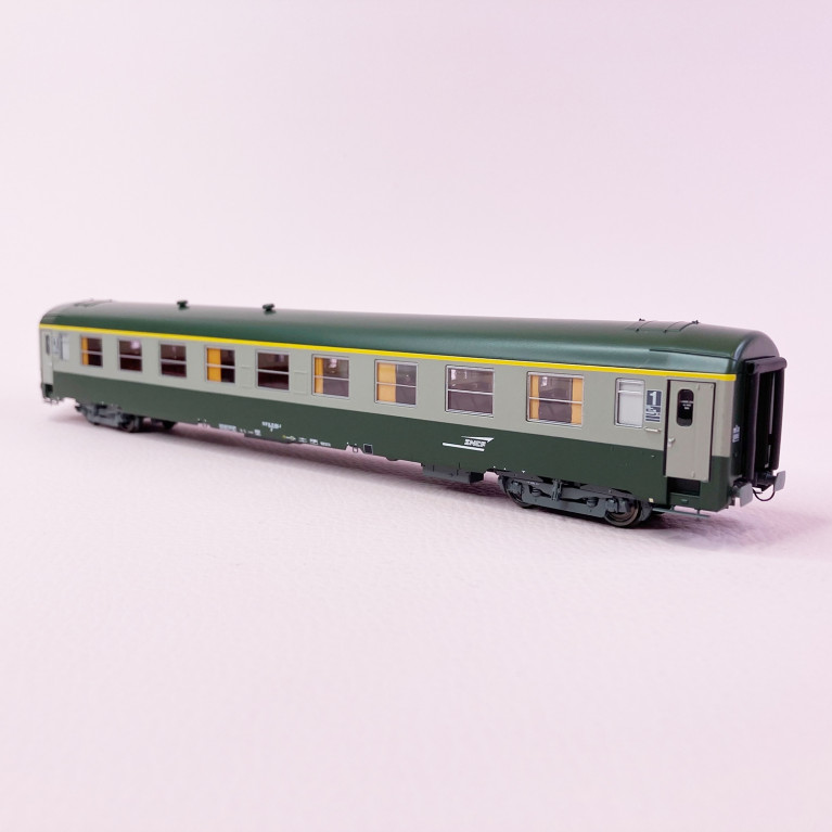 Voiture UIC A9 1CL, Logo Casquette, Sncf, Ep V - REE VB306 - HO 1/87