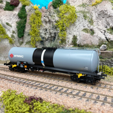 Wagon citerne à bogies ZAS Ermewa, Ep VI - BRAWA 50563 - HO 1/87