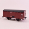Wagon couvert primeur rouge Sideros 10T, France PLM, Ep II - REE WB760 - HO 1/87