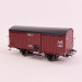 Wagon couvert primeur rouge Sideros 10T, France PLM, Ep II - REE WB760 - HO 1/87