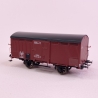 Wagon couvert primeur rouge Sideros 10T, ex-PLM, Sncf, Ep IIIa - REE WB762 - HO 1/87
