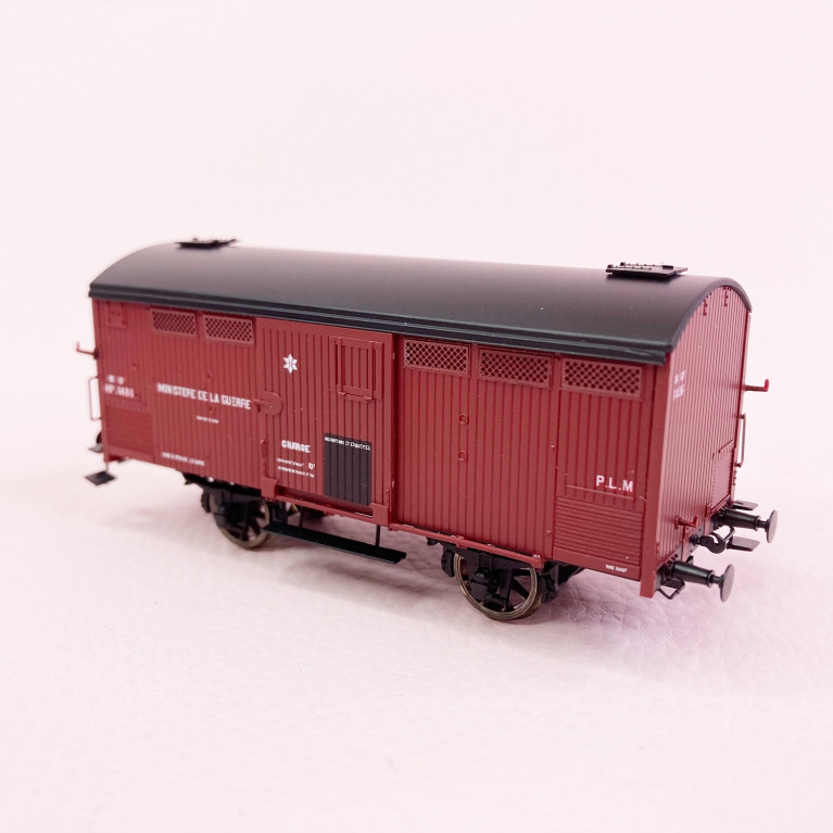 Wagon réfrigérant ex-primeur "Ministère de la Guerre" PLM, Ep II - REE WB764 - HO 1/87