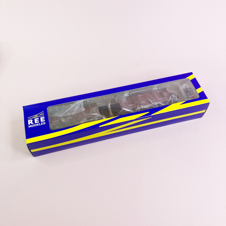 2 wagons Primeurs Ex-PLM marquage "France PLM" PLM / Sncf, Ep II et IIIa - REE WB759 - HO 1/87