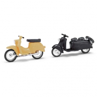 Scooters Allemand (x2) - MEHLHOSE 8908 - HO 1/87