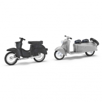 Scooters Allemand (x2) - MEHLHOSE 8905 - HO 1/87
