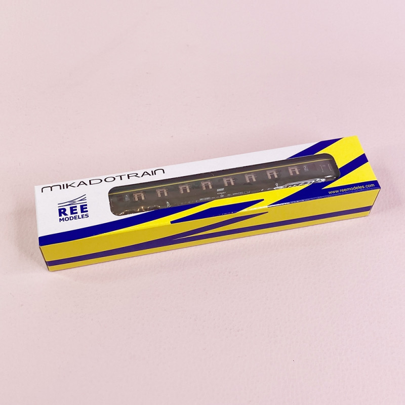 Voiture SNCF REE NW275 - DEV AO A8 1CL Logo Blanc, Ep IV Et V, échelle N (1/160) Neuve