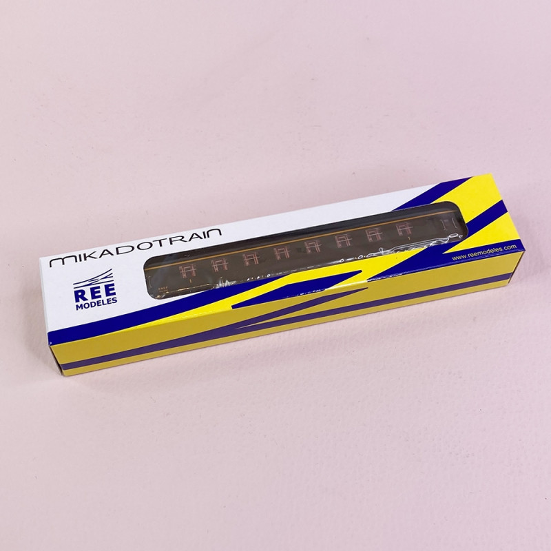 Voiture Voyageurs REE NW280 DEV AO SNCF Époque III - Échelle N 1/160