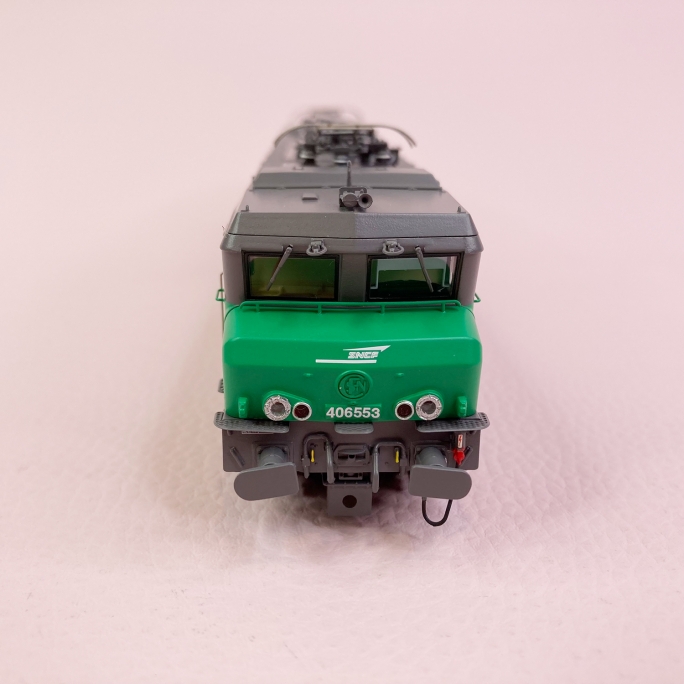 Locomotive électrique CC6553, Vénissieux, FRET Sncf, Ep V et VI - LSMODELS 10332 - HO 1/87