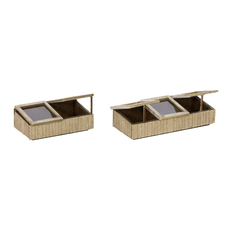 Coffret "Aménagement de jardin" - Laser Cut - NOCH 66805 - HO 1/87